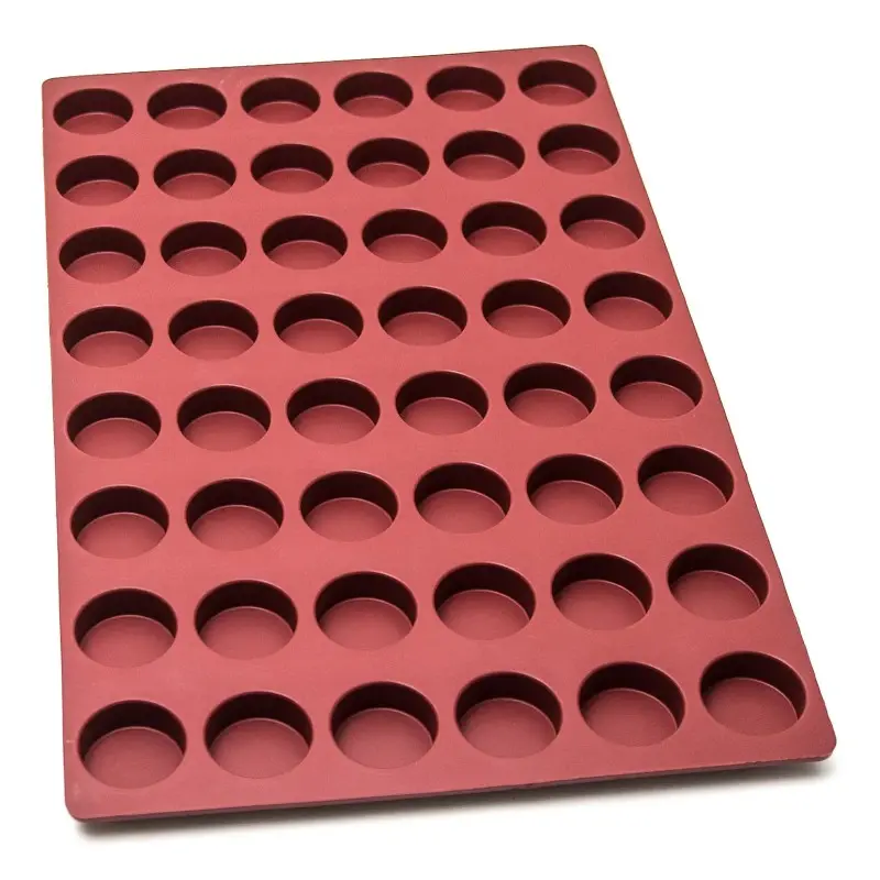 SILMAE Silicone cylinder mould 48 cavities Ø50X20 mm – 39 ml