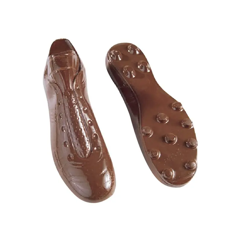 Professional Polycarboate Soccer Football Shoe Chocolate Mold