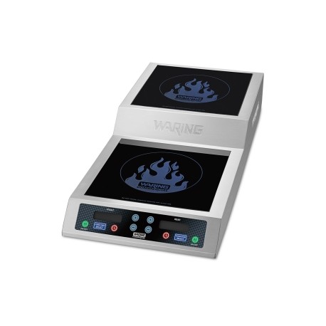 Waring Commercial WIH800 Wahring Commercial STEP-UP Double Induction Range Induction Cooker
