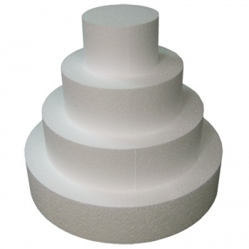 747070 Round Cake Dummies 4'' High - 20" diam. Round Cake Dummies