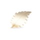 Pastry Chef's Boutique PCB97110 Belgian Chocolate Decoration White Leaf - 96 Pces Chocolate Fantasies Decorations