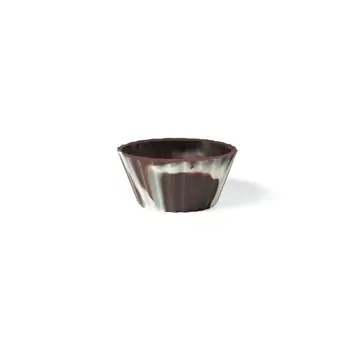 Belgian Chocolate Cups - Ballerina Cups Marbled Ø 2.56\'\' x 1.57 x 1.18- 105 Pces