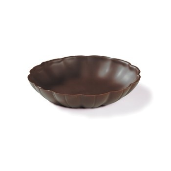 Pastry Chef's Boutique PCB96116 Belgian Chocolate Cups - Dessert Cups Ø100Mm - 42 Pces Chocolate Cups and Truffle shells