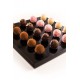 Pastry Chef's Boutique PCB96811 Belgian Chocolate Cups - Truffle Shells Dark Ø25Mm - 504 Pces Chocolate Cups and Truffle shells