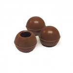 Belgian Chocolate Cups - Truffle Shells Milk Ø25Mm - 504 Pces