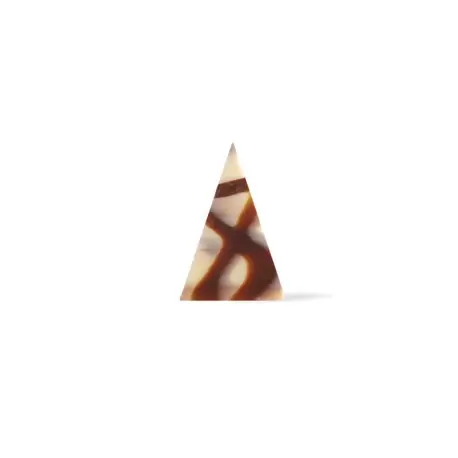 Pastry Chef's Boutique PCB93227 Belgian Chocolate Decoration Diablo Triangle - 290 Pces Chocolate Fantasies Decorations