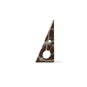 Pastry Chef's Boutique PCB92102 Belgian Chocolate Decoration Tramontana Marble Triangle - 131 Pces Chocolate Fantasies Decora...