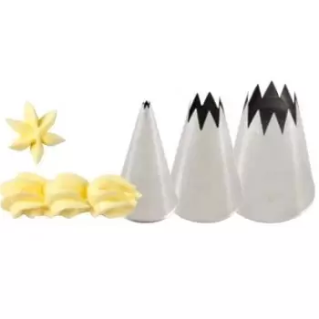 Open Star Pastry Tips
