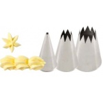 Open Star  Pastry Tips