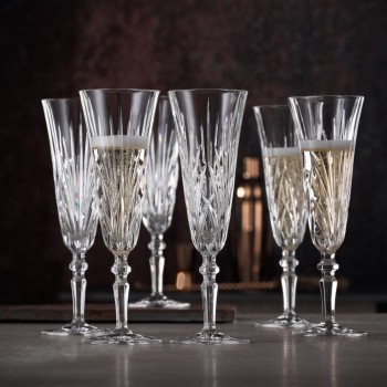 Crystal Champagne Glasses