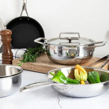 Cristel Castel'Pro Stainless Steel Cookware
