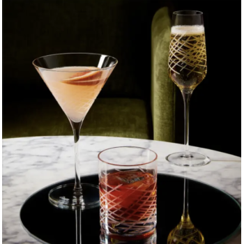 Crystal Martini & Coctail Glasses