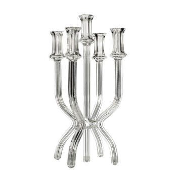 Glass Art Candlesticks & Candelabras