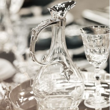 Silver Decanters & Water Pitcher