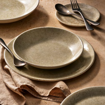 Ink Crackle Taupe by Steelite