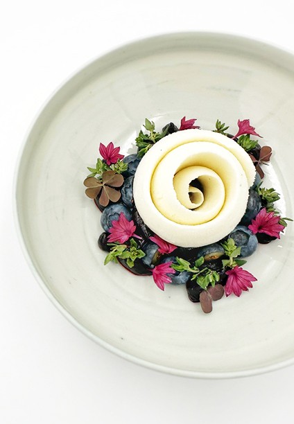 Blueberry & Lemon Thyme — A Creation by Chef Thibaut Honajzer